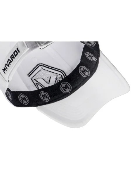 Mivardi TMX  Cap Waterproof White Wasserdichte Method Feeder Angel Kappe
