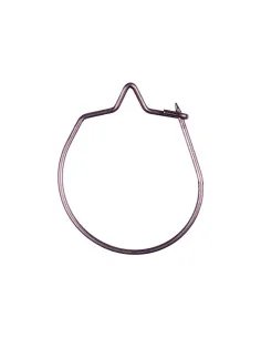 Zeck Wels Worm Clip Hair-Rig 22 mm 5 Stück Edelstahl Spange für Wurmbündel