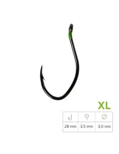 Zeck Wels Classic Cat Hook XL 4 Stück Wallerhaken Welshaken Ultra Robust