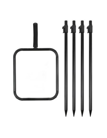 Carp Academy Spod Station mit Rutenablage und Trtansporttasche Futterkübel Halterung mit Teleskopbeine-Tackle & Co-JJ-Fishing