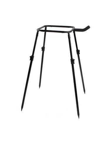 Carp Academy Spod Station mit Rutenablage und Trtansporttasche Futterkübel Halterung mit Teleskopbeine