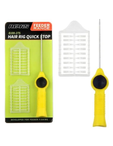 Carp Academy Feeder Stopper mit Nadel Bait Stop Set Method Feeder