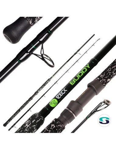 Zeck Cat Buddy 290cm 300g Wels Stellrute Abspann Angelrute Grundangelrute