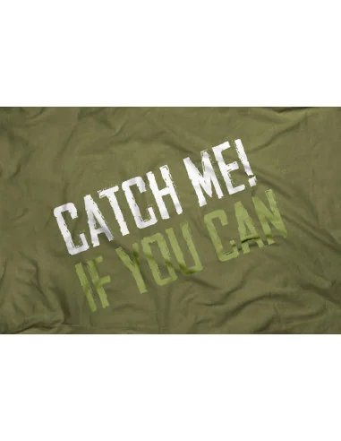 Delphin T-Shirt „Catch Me“ - Green mit Karpfen-Hoodie, Shirts, Jacken & Co-JJ-Fishing