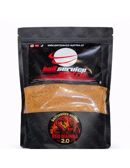 BSA Stick Mix Red Mamba 1Kg PVA Mix Baitservice Austria-Groundbait & Partikelfutter-JJ-Fishing