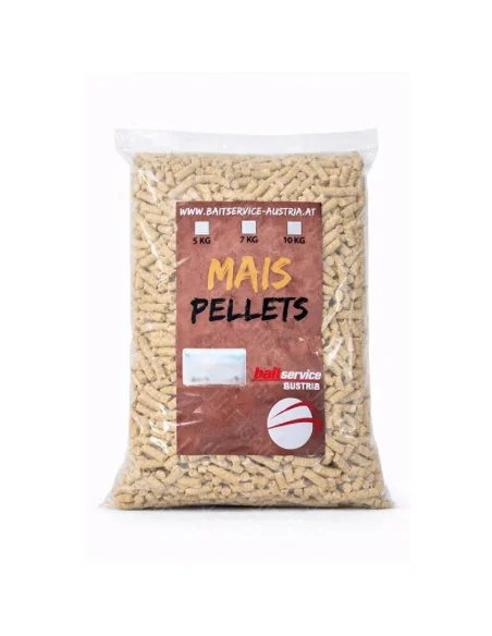 BSA Maispellets 10Kg Sweet Corn Pellet Futterpellets Baitservice Austria-Pellets-JJ-Fishing