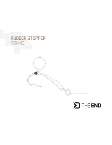 Delphin TheEND Ronnie Gummistopper 20 Stück Hook Beads Hakenstopper