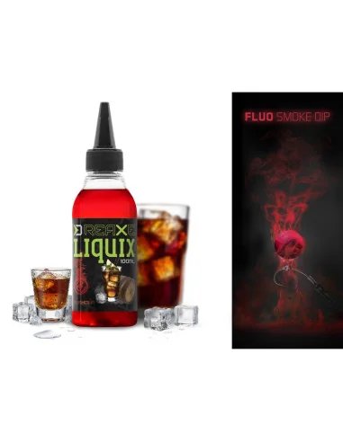 Delphin D SNAX Fluo LiquiX Rum & Cola Smoke Liquid 100ml PVA Friendly Rauchwolken unter Wasser-Köder-JJ-Fishing