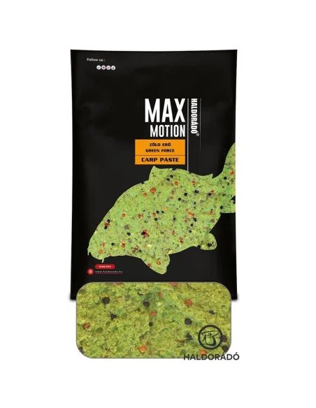 Haldorado MAX MOTION Carp Paste Green Force 600g Bait Teig Futter-Pasten & Powder Dips-JJ-Fishing