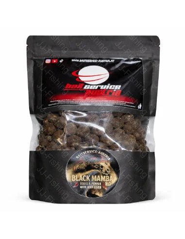 BSA Premium Range Black Mamba 2.0 30mm Boilie 1Kg Baitservice Austria-Boilies-JJ-Fishing
