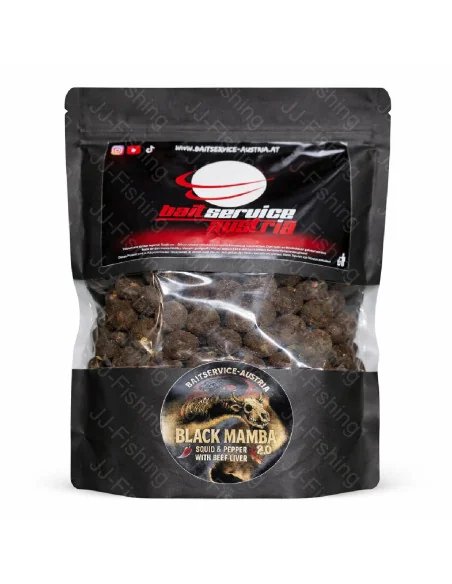 BSA Premium Range Black Mamba 2.0 30mm Boilie 1Kg Baitservice Austria-Boilies-JJ-Fishing