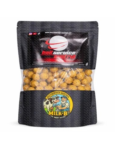 BSA Premium Range Milk-B 24mm Boilie 1Kg Baitservice Austria-Boilies-JJ-Fishing