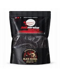 BSA Stick Mix Pellets Black Mamba 3mm 1Kg Baitservice Austria-Pellets-JJ-Fishing