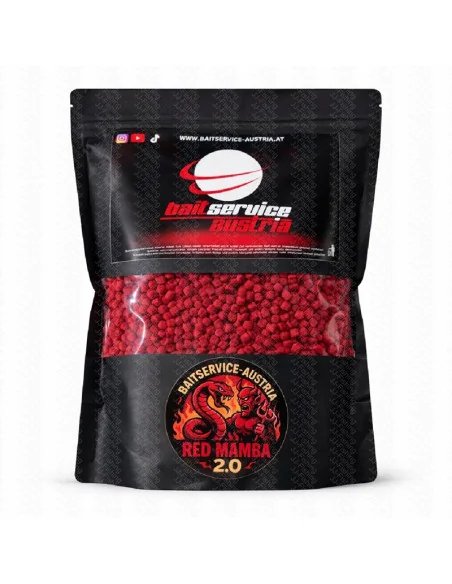 BSA Stick Mix Pellets Red Mamba 3mm 1Kg Bait Service Austria
