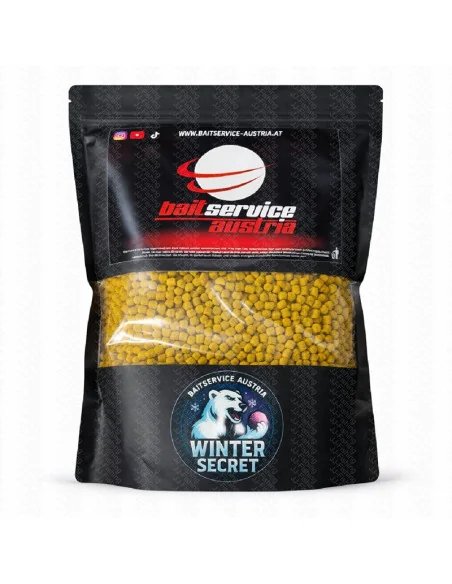 BSA Stick Mix Pellets Winter Secret 3mm 1Kg  Bait Service Austria