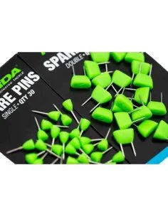 Korda Double Pins for Rig Safes 20 Stück Doppel Nadeln für Vorfachbox-Angelzubehör-JJ-Fishing