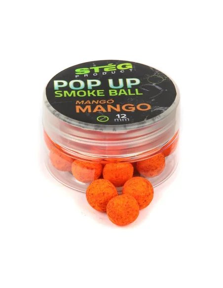 Steg Pop Up Smoke Ball Mango 12mm 10g Method Feeder Köder Auftreibend-Pop Up´s-JJ-Fishing