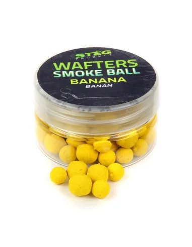 Steg Wafters Smoke Ball Banana 7-9mm 15g Method Feeder Köder-Köder-JJ-Fishing