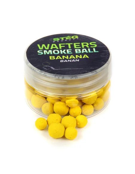 Steg Wafters Smoke Ball Banana 7-9mm 15g Method Feeder Köder-Köder-JJ-Fishing