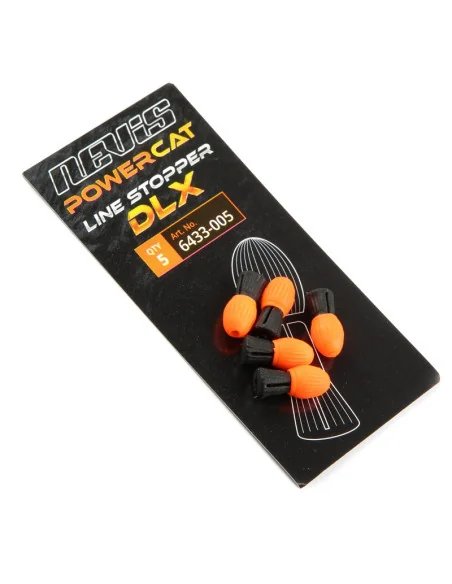 Nevis Power Cat Line Stopper U-Posen 5 Stück Extra Strong Wels-Stopper & Baitscrews-JJ-Fishing
