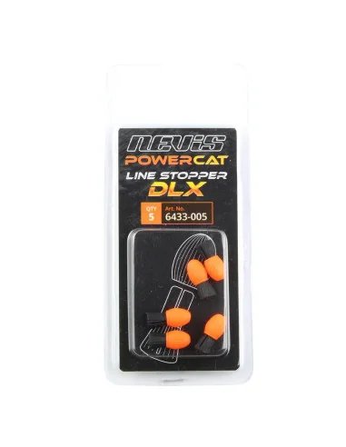 Nevis Power Cat Line Stopper U-Posen 5 Stück Extra Strong Wels-Stopper & Baitscrews-JJ-Fishing