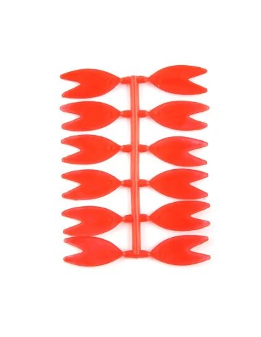 Nevis Power Cat Bait Fish Stopper Red 12 Stück Köderfisch Schutz Silikon Wels-Stopper & Baitscrews-JJ-Fishing