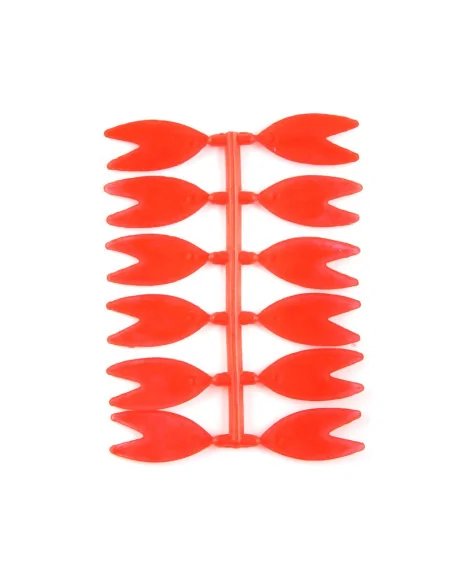 Nevis Power Cat Bait Fish Stopper Red 12 Stück Köderfisch Schutz Silikon Wels-Stopper & Baitscrews-JJ-Fishing