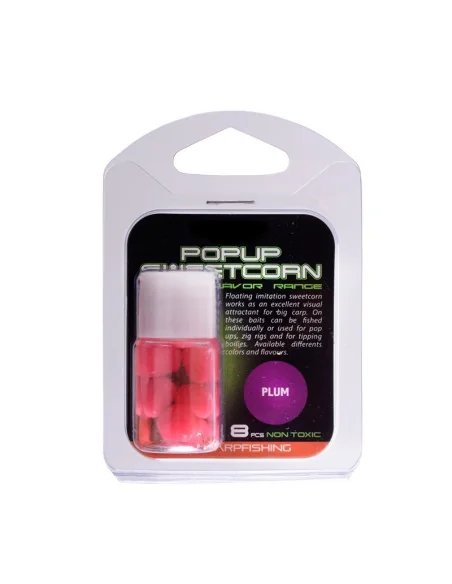 Nevis Pop Up Extra Mais Plum Pink Maisimitat Fake Bait in Dip-Fake Baits-JJ-Fishing