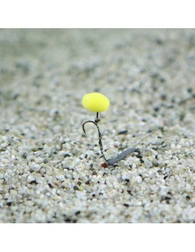 Nevis Pop Up Extra Mais Lachs Gelb Maisimitat Fake Bait in Dip-Fake Baits-JJ-Fishing