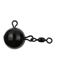 Nevis PowerCat Catfish Ball 200g BLACK Wels Montage Wallerklopfen-Blei-JJ-Fishing