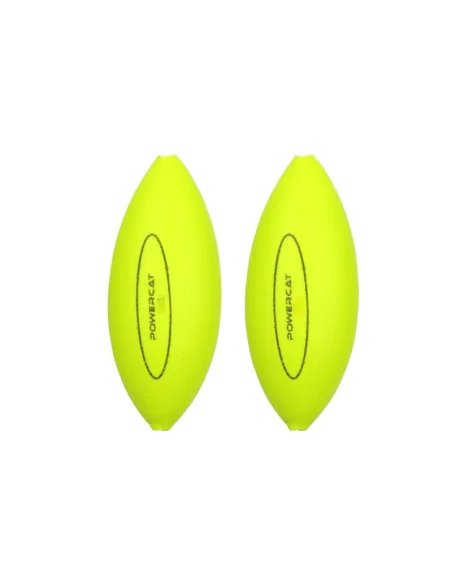 Nevis PowerCat Micro U-Float 1,5g 2 Stück Fluo Gelb Wels Montage Auftriebskörper-Blei-JJ-Fishing