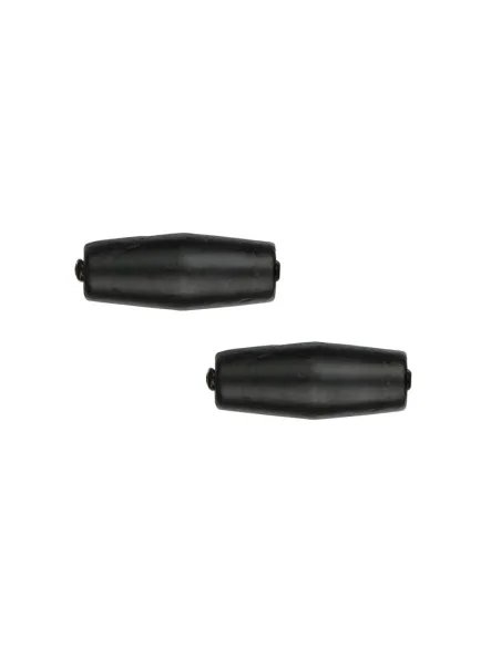 Nevis PowerCat Cigar Lead 60g With Tube 2 Stück Welsmontage Wallerklopfen 37mm Waller Blei Schwarz