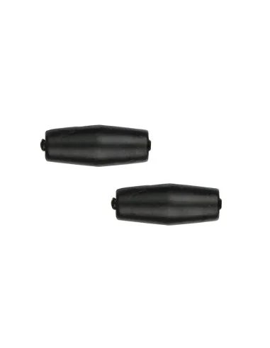 Nevis PowerCat Cigar Lead 40g With Tube 2 Stück Welsmontage Wallerklopfen 31mm Waller Blei Schwarz