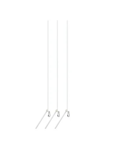 Nevis Anti Tangle Boom 30cm 3 Stück White Futterkorb Halterung-Anti Tangle-JJ-Fishing