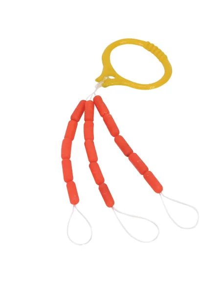 Nevis Schnurstopper Orange Gr.XL Float Stops-Endtackle-JJ-Fishing