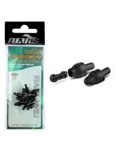 Nevis Feeder Quick Change Method Connectors Schnellverschlüsse 10 Stück-Method Feeder-JJ-Fishing