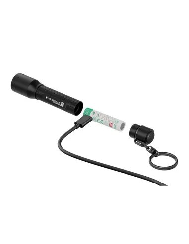 LedLenser P3R Zoom 200 Lumen Taschenlampe Schlüsselanhänger Wasserdicht-Beleuchtung-JJ-Fishing