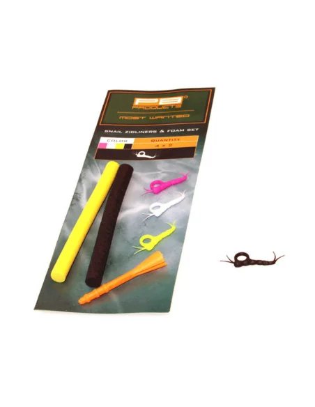 PB Products Snail Zigliners & Foam Set-Zig-Rig Accessories-JJ-Fishing