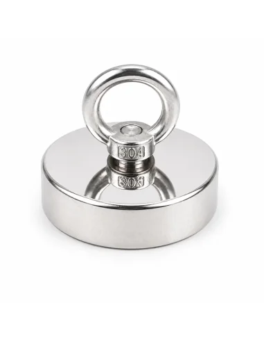 Econcretes 250kg Fishing Magnet Kit mit Schnur und Koffer Magnetfischen Extra Stark Profi Ausrüstung-Angelzubehör-JJ-Fishing