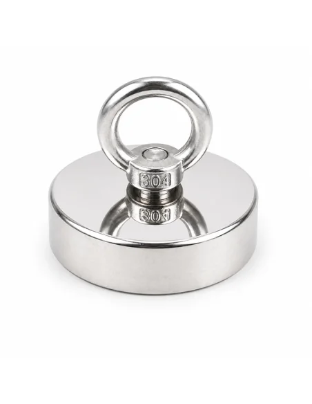 Econcretes 250kg Fishing Magnet Kit mit Schnur und Koffer Magnetfischen Extra Stark Profi Ausrüstung-Angelzubehör-JJ-Fishing