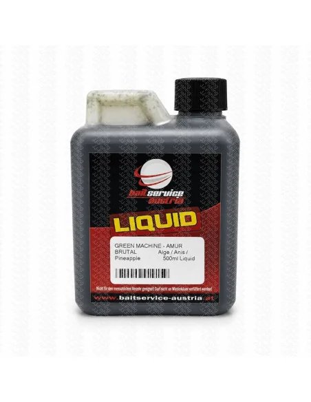 BSA Liquid Amur Brutal 500ml Alge Anis Pineapple Kanister PVA Friendly Extra Intensiv Baitservice Austria-Liquids-JJ-Fishing