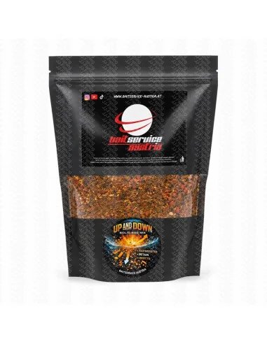 BSA Solid Bag Mic ROT PVA Stick Mix Up and Down Edition 1,5Kg mit Liquid Bait Service Austria-Groundbait & Partikelfutter-JJ-...