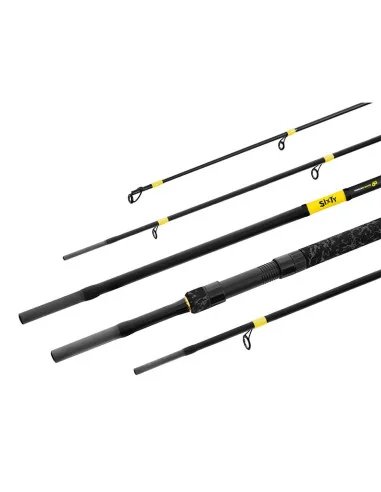 Delphin SIXTY Reise Angelrute 280cm 100g 5 Teilig Spinnrute Grundrute Reisekoffer Rute-Ruten-JJ-Fishing