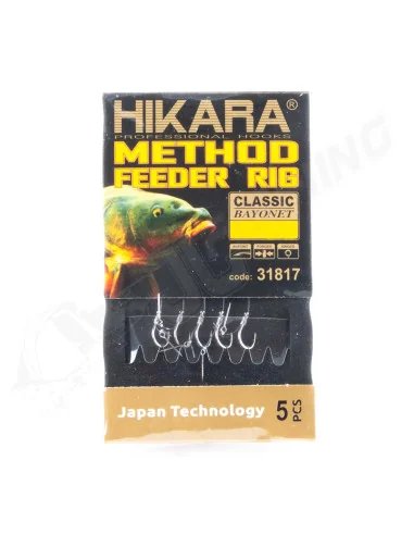 Traper Hikara Method Feeder Rig - Classic Bayonet 14/0,20-Endtackle-JJ-Fishing