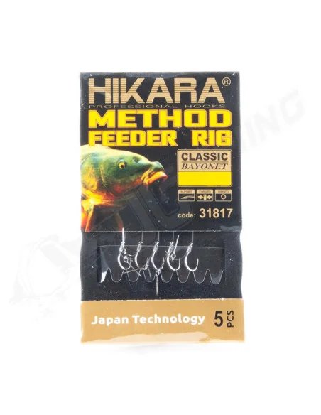 Traper Hikara Method Feeder Rig - Classic Bayonet 14/0,20-Endtackle-JJ-Fishing