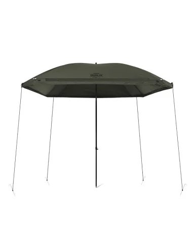 Delphin DualiX STABIL 220cm x 220cm Session Umbrella Regenschirm mit Seitenwand Extra Robust mit Eingangstür-Schirme & Zelte-...