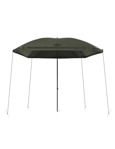 Delphin DualiX STABIL 220cm x 220cm Session Umbrella Regenschirm mit Seitenwand Extra Robust mit Eingangstür-Schirme & Zelte-...