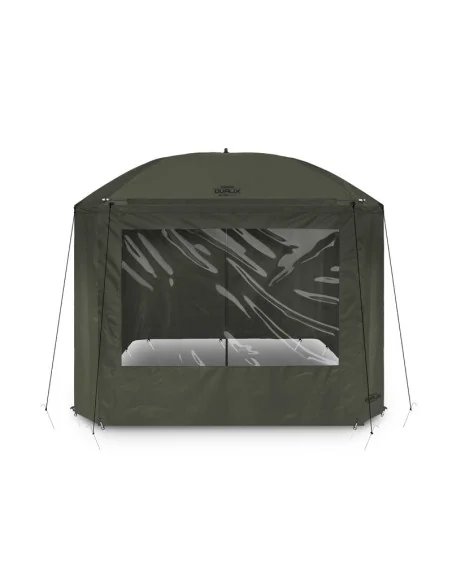 Delphin DualiX STABIL 220cm x 220cm Session Umbrella Regenschirm mit Seitenwand Extra Robust mit Eingangstür-Schirme & Zelte-...