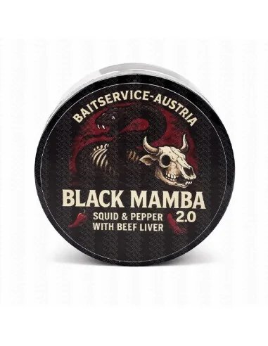 BSA Strong Hook Baits Black Mamba 16-20-24mm 100g Hakenköder Baitservice Austria-Hookbaits-JJ-Fishing