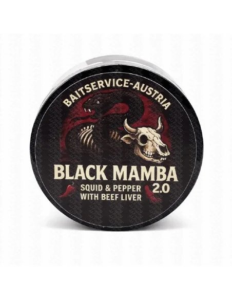 BSA Strong Hook Baits Black Mamba 16-20-24mm 100g Hakenköder Baitservice Austria-Hookbaits-JJ-Fishing